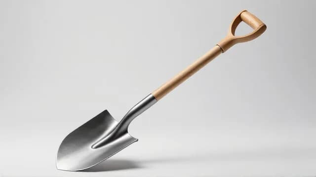 Shovel visual illustration - Meaning in Turkish (kürek)