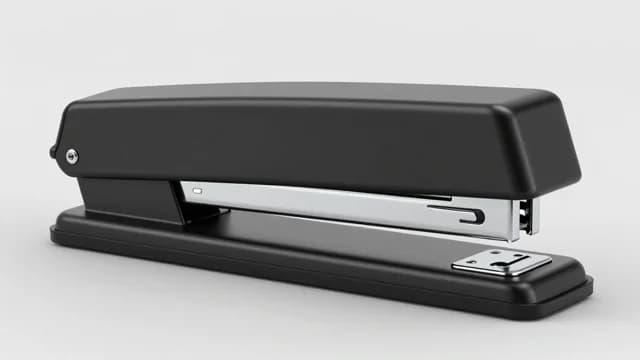 Stapler visual illustration - Meaning in Gujarati (સ્ટેપલર)