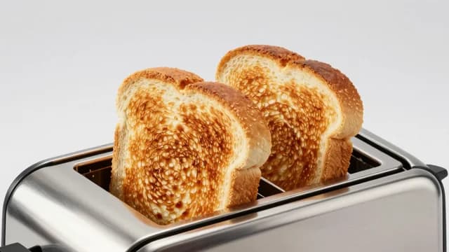 Toast visual illustration - Meaning in Korean (토스트)