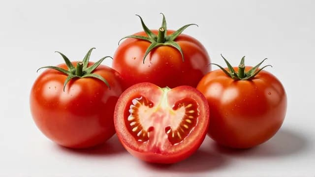 Tomato visual illustration - Meaning in Portuguese (tomate)