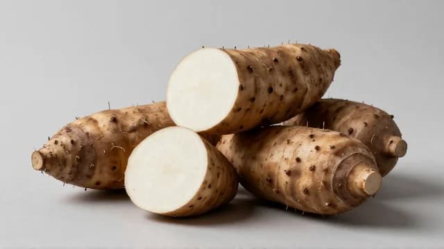 Yam visual illustration - Meaning in Portuguese (inhame)